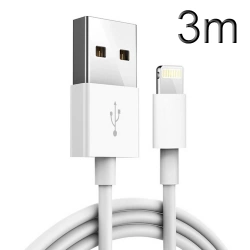 Kabel przewód ładowarka USB-A do Apple Lightning iPad iPhone 300cm 3m