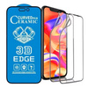 Szkło hybrydowe XHD 3D Edge Ceramic Film folia ceramiczna niepękająca na ekran do iPhone 13/13 Pro/14/16e (Clear)