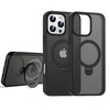 Etui D-Pro Matte MagSafe Stand Case obudowa magnetyczna matowa magnes stojak podstawka do Apple iPhone 16 Pro (Czarny)