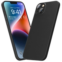 Etui D-Pro Air PP Case 0.4mm ultra cienkie najcieńsze minimalistyczne matowe iPhone 15 (Czarny)