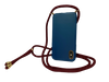 Crossbody Silicone Case Etui Obudowa z Paskiem / Torebka iPhone 11 Pro (Navy)