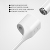 Linka D-Pro Magnetic Strap pasek magnetyczny na szyję do słuchawek Apple AirPods 1/2/3/4/Pro 1/2/3 (Biały)