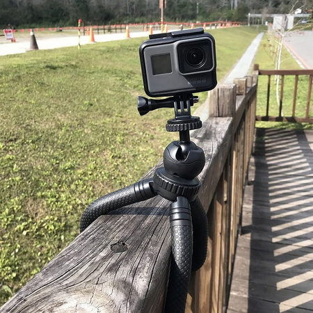 Statyw elastyczny tripod uchwyt selfie stick do telefonu / aparatu / kamer sportowych GoPro