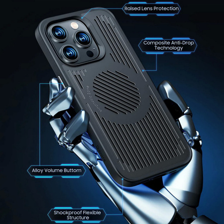 Benks MagClap™ Biliz Pro Case chłodzące etui - iPhone 14 Pro Max (Black)