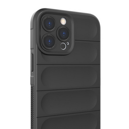 Etui D-Pro 3D Silicone Case Wrist Rope ze smyczą na nadgarstek - iPhone 15 (Biały)