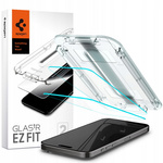 Spigen Ez-Fit Glass szkło hartowane do iPhone 15 Pro (2 szt.) (Clear)