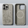 Etui Sancore Alcantara® oryginalna włoska tkanina zamszowa obudowa z magnesem MagSafe iPhone 12 Pro Max (Tytanowy) 