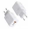 MFC GaN Charger 2C+1A 65W Ładowarka sieciowa zasilacz (Biały) 