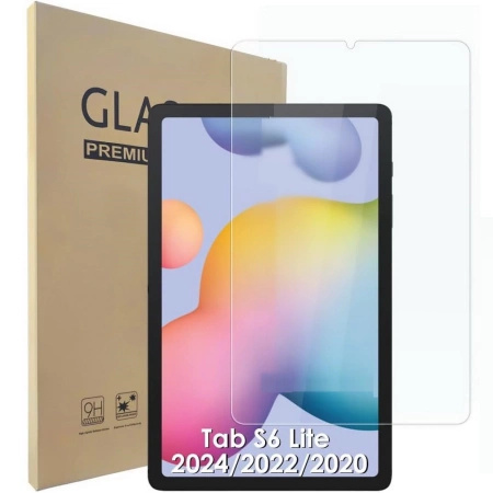 Zestaw D-Pro 360 Armor Strap Case etui pancerne z uchwytem na rękę i paskiem na ramię do Samsung Galaxy Tab S6 Lite 10.4" P610/P615 2020 P613/P619 2022 SM-P620/SM-P625 2024 + szkło ochronne