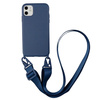 D-Pro Crossbody Silicone Case XL Strap / Torebka Smycz iPhone 12/12 Pro (Navy)