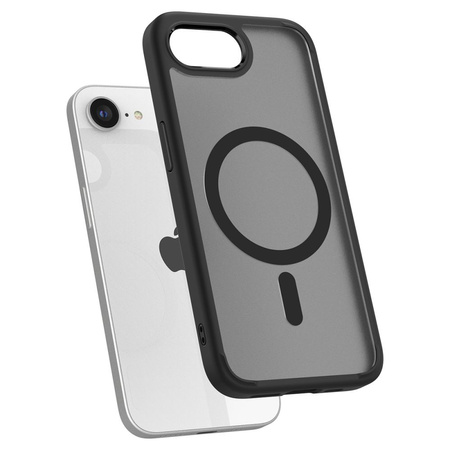 Etui Spigen Ultra Hybrid Case MagSafe obudowa mocna wzmacniana do Apple iPhone 16e (Czarny)