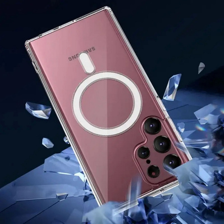 Etui D-Pro Hybrid MagSafe Case obudowa magnetyczna do Samsung Galaxy S23 Ultra