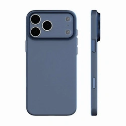 Etui D-Pro Air PP Case 0.4mm ultra cienkie najcieńsze minimalistyczne matowe do Apple iPhone 17 Pro Max (Granatowy)