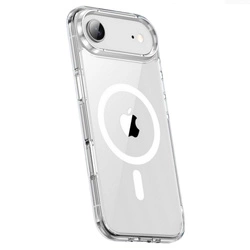 Etui D-Pro Quartz MagSafe Crystal TPU+PC Case obudowa hybrydowa wzmacniana magnetyczna do Apple iPhone 17 Air (Przezroczysty)