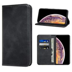D-Pro Flip Cover Wallet Case etui z klapką magnetyczną portfel iPhone 14 (Black)