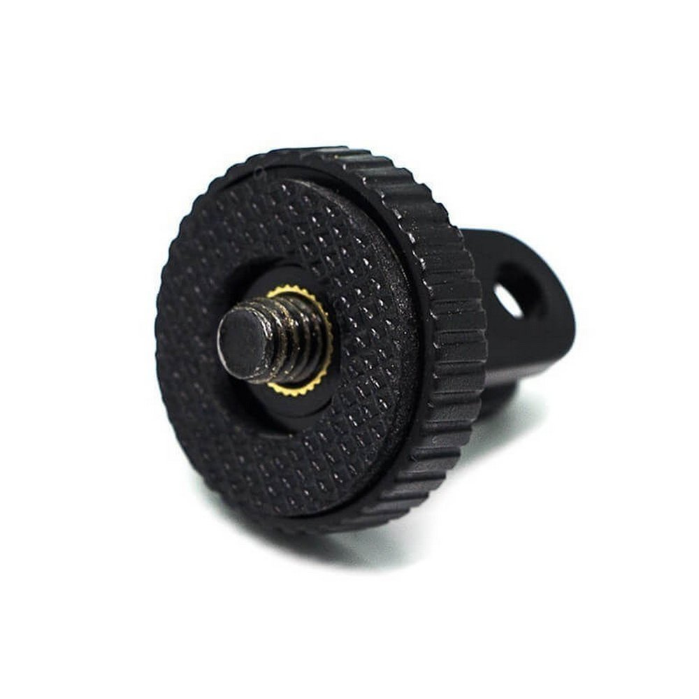 Adapter mocowania GoPro na śrubę gwint fotograficzny 1/4 Czarny