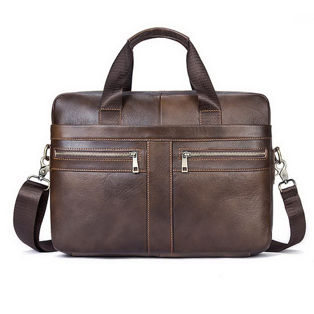 Advocate Leather Briefcase Skórzana Torba Macbook / Laptop 15/16