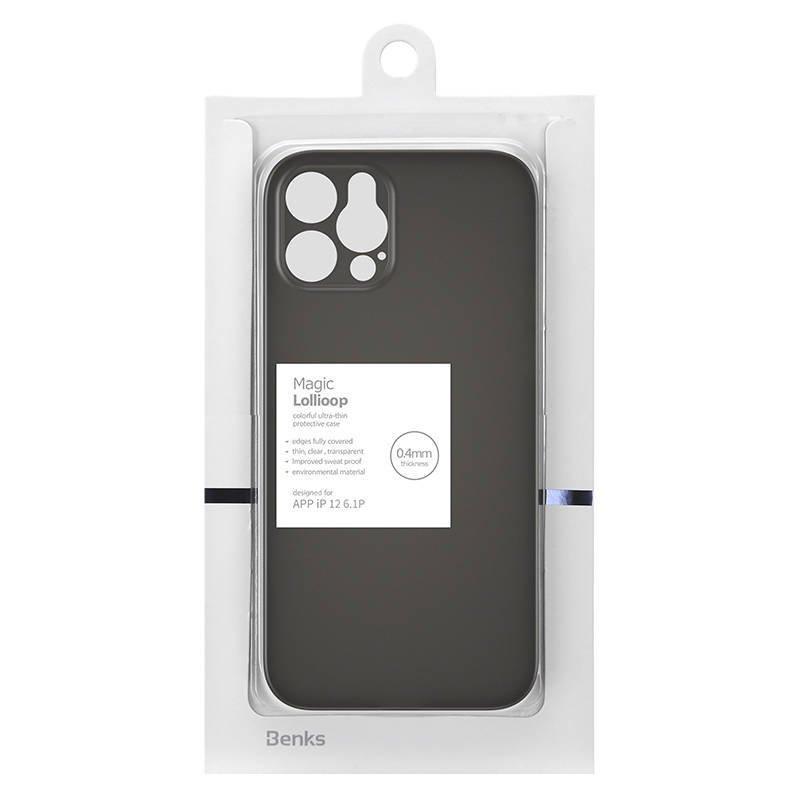 Benks Lollipop Pp Case 0 4mm Ultra Cienkie Etui Iphone 12 Pro Max Frosted Black Czarny Apple Iphone Iphone 12 Pro Max Deep Media Pl