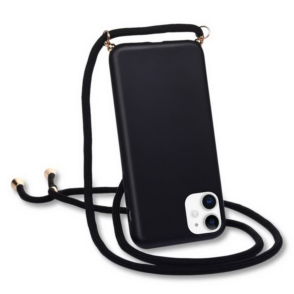 Crossbody Silicone Case Etui Obudowa z Paskiem / Torebka iPhone 11 Pro