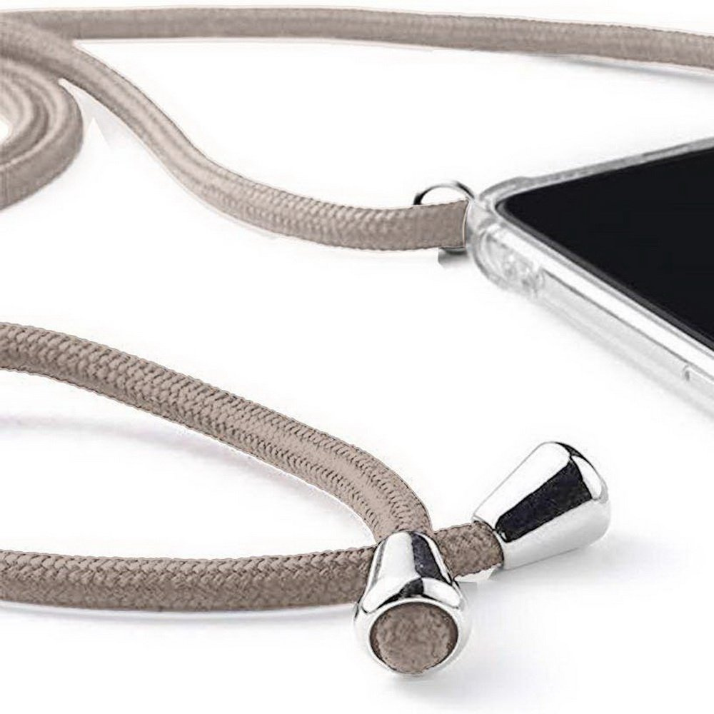 DPro Crossbody TPU etui na sznurku z paskiem na ramię do iPhone 11