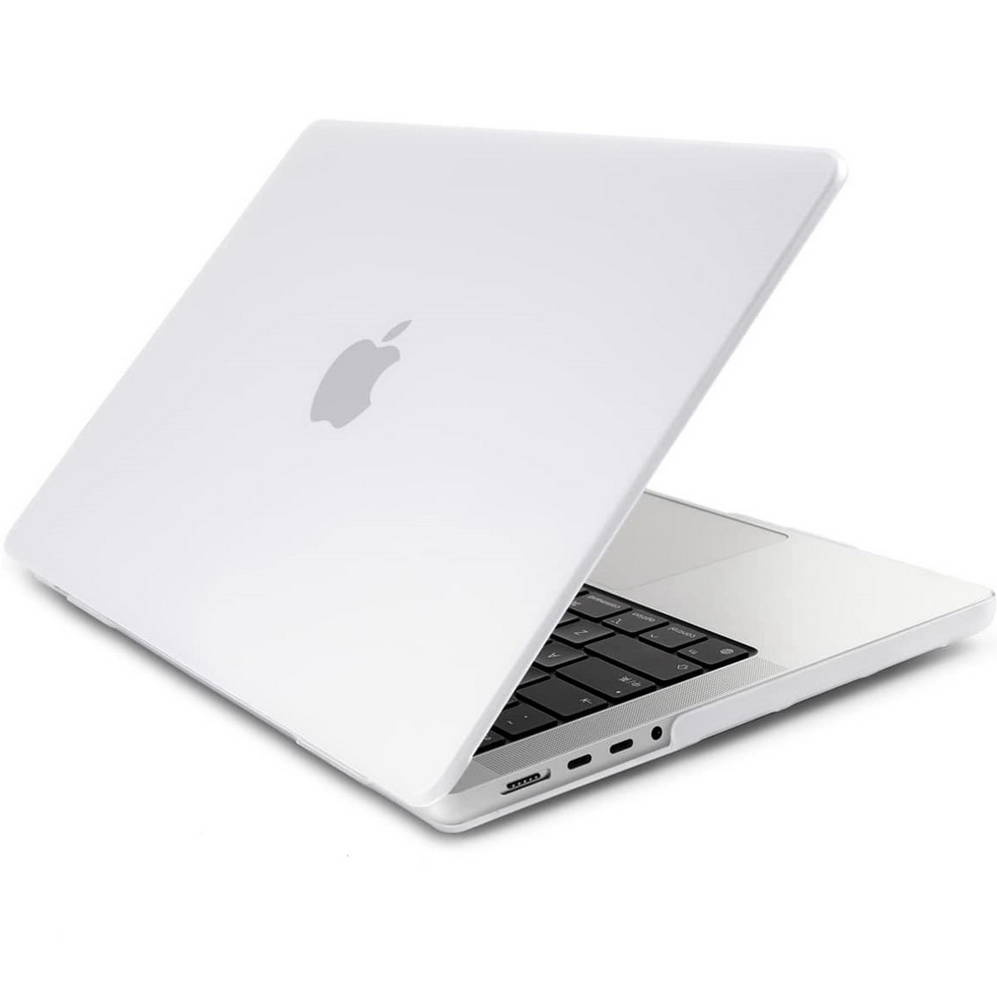 Hard Case matowe etui do MacBook Pro 16" A2485 M1 Pro / M1 Max (2021) (Matte White) Biały