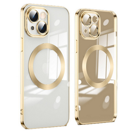 D-Pro Gloss MagSafe Case etui magnetyczne obudowa iPhone 11 (Gold)