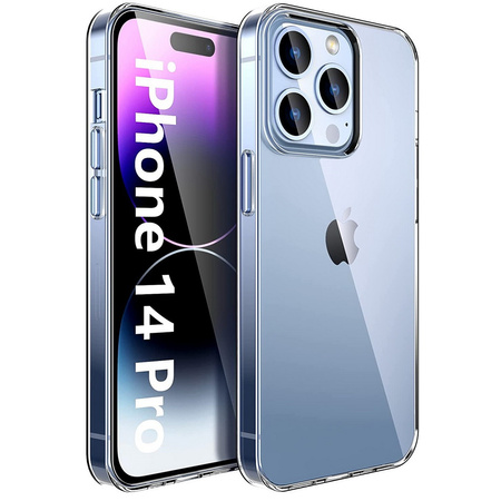 D-Pro Slim Flex TPU przezroczyste etui silikon do iPhone 14 Pro