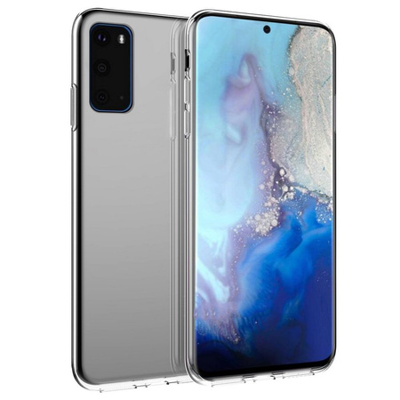 D-Pro Slim TPU Etui Silikon Samsung Galaxy S20 Ultra (Crystal Clear)