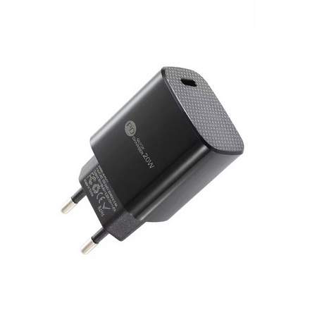 Ładowarka sieciowa szybka 20W PD do iPhone X/XS/11/12/13 (Black)