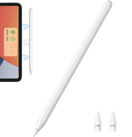 Stylus Pencil 2 Generacji rysik z magnetycznym ładowaniem bezprzewodowym do Apple iPad Air / Pro / Mini 6 (2018-2022)