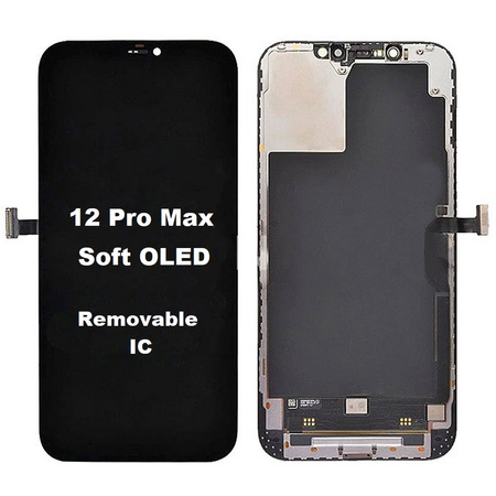 Wyświetlacz LCD ekran dotyk do iPhone 12 Pro Max (Soft OLED) (Wymienny IC)